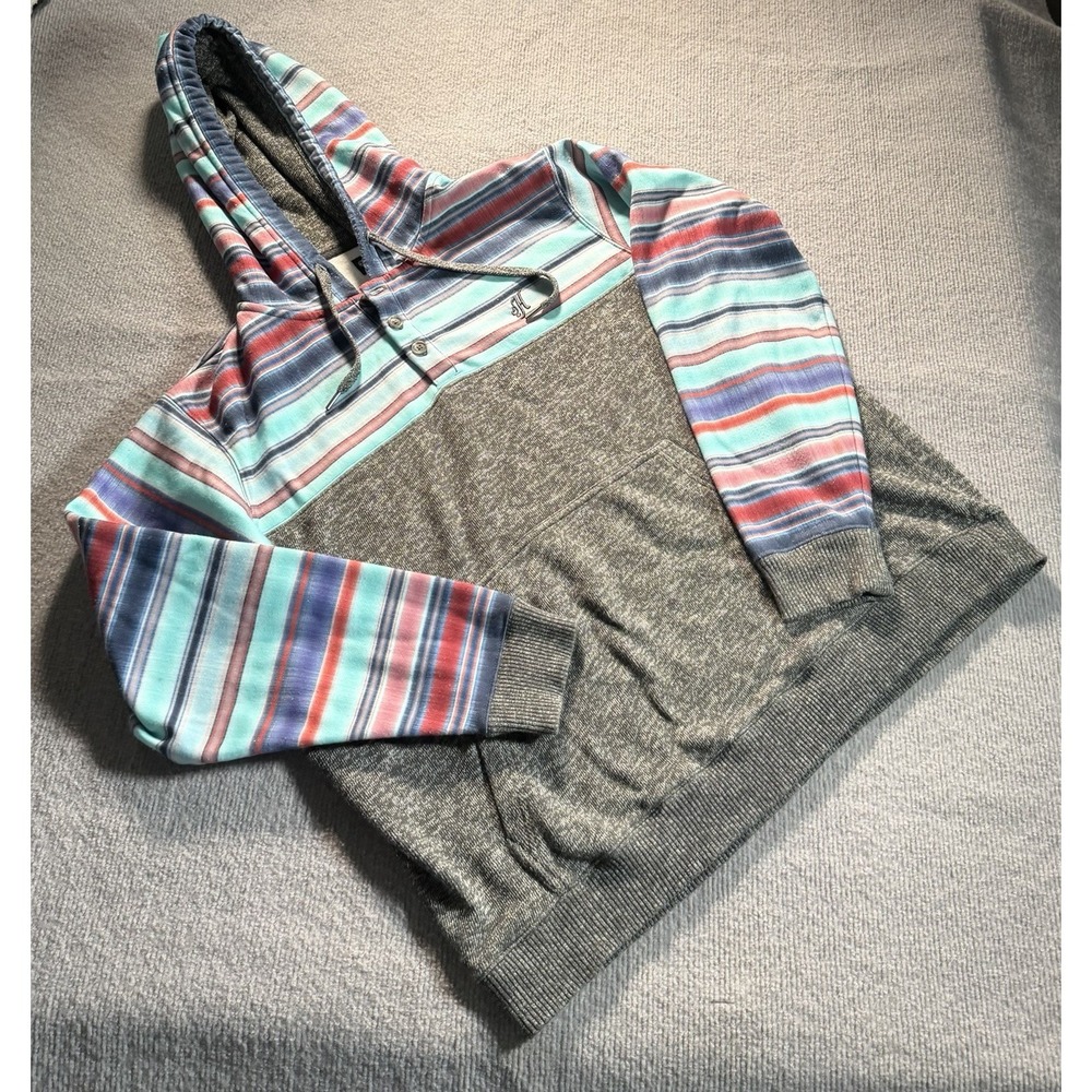 Hooey Hoodie Adult XL Aztec Print‎ Rodeo Striped Multicolor
